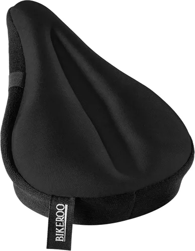 Miniatura 14 de Bikeroo Cojín Cómodo para Asiento de Bicicleta - Cubierta de Gel Acolchada para Ejercicio, Bicicletas de Montaña y Carretera, Ajuste Universal