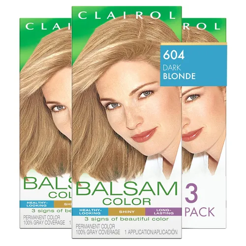 Miniatura 29 de Clairol Balsam - Tinte permanente para el cabello, color negro 618, paquete de 1 unidad 618 negro