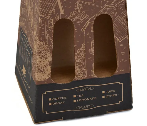 Miniatura 4 de Southern Champion Tray Kraft garrafa de bebidas, corrugado, capacidad de hasta 96 onzas, 4