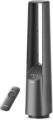 Miniatura 3 de PELONIS - Ventilador de torre sin aspas de 40" con potente flujo de aire, motor DC ultrasilencioso (22 dB), 6 velocidades, 4 modos, control remoto