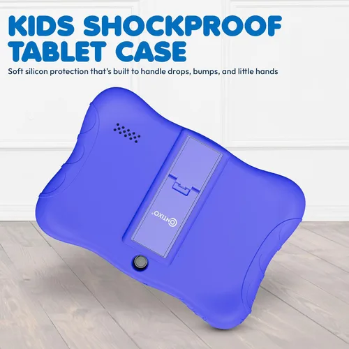 Miniatura 8 de Contixo Paquete de tabletas de aprendizaje Disney Kids de 7 pulgadas, auriculares, lápiz capacitivo y bolsa, libro de cuentos Disney preinstalado