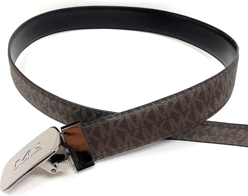 Miniatura 3 de Michael Kors Cinturón reversible de piel de PVC MK para hombre