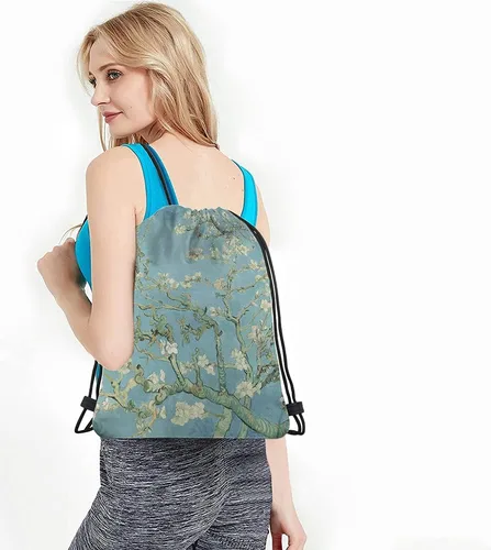 Miniatura 4 de Bolsas de cordón de arte abstracto Bolsa de mochila Bolsa de gimnasio Bolsa de cordón, Multi-a198, Mochilas de viaje