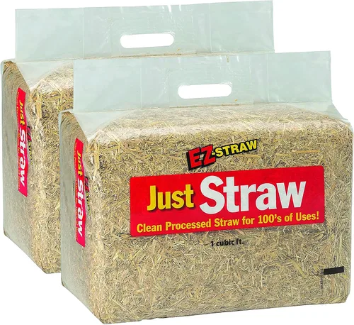 Miniatura 4 de EZ-Straw® Just Straw Clean - Paja procesada multiusos - Paca pequeña (1 pie cúbico)