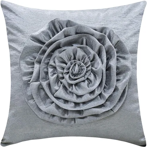 Miniatura 5 de Funda de almohada verde oliva (flor 3D, 12 x 12 pulgadas, paquete de 1)