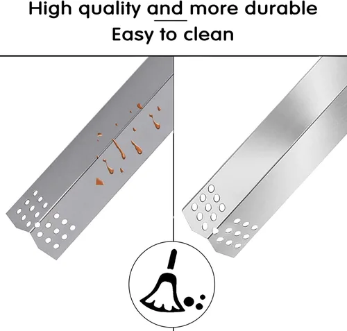 Miniatura 7 de bbq factory® Repuesto para Sunbeam Nexgrill Grill Master 720 – 0697 - Quemadores de acero inoxidable, placas térmicas.