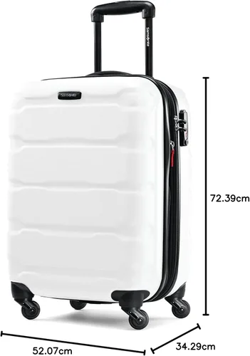 Miniatura 204 de Samsonite Omni PC - Maleta extensible rígida, Negro