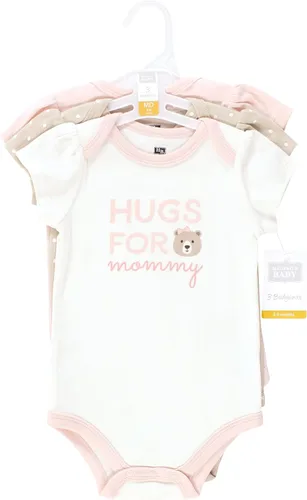 Miniatura 434 de Hudson Baby baby-girls Cotton Bodysuits 3-pack