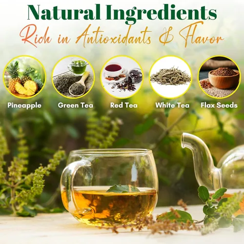 Miniatura 5 de 3 Cajas de Té Piñalim Te Pinalim Tea GN+Vida Té para Dieta, Suministro para 90 Días