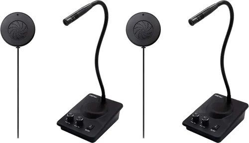 Miniatura 9 de CallToU Sistema de intercomunicación con altavoz de ventana, intercomunicación de 2 vías, antiinterferencia, micrófono, contador, intercomunicador