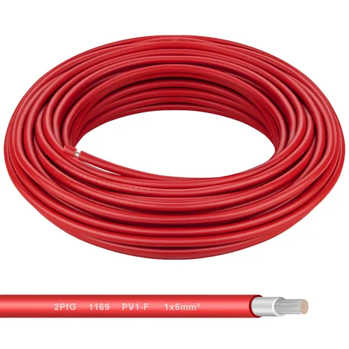 Miniatura 14 de Cable de panel solar Shirbly - 200 pies de cable de cobre estñado en negro, 10AWG (6mm²), cable de extensión solar PV para automotriz al aire libre