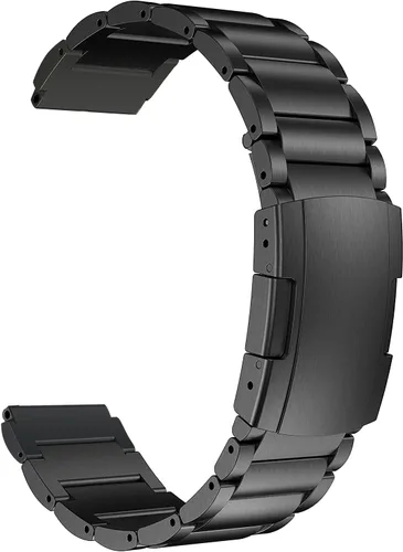 Miniatura 7 de Correa de titanio, pulsera de eslabones de metal ligera de 0.866 pulgadas, compatible con Samsung Galaxy Watch 3 de 1.772 pulgadas/1.811 pulgadas