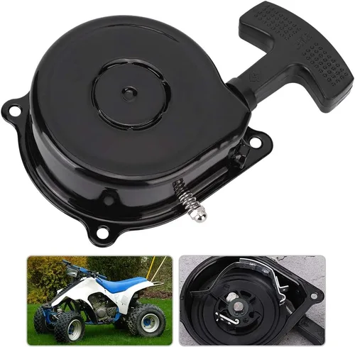 Miniatura 5 de 230 Starter, Lt125 Pull Start Pull Starter Kit Quadrunner Alt50 1983 a 1987 Piezas de cortacésped Accesorios ATV Pull Starter Fit For Su