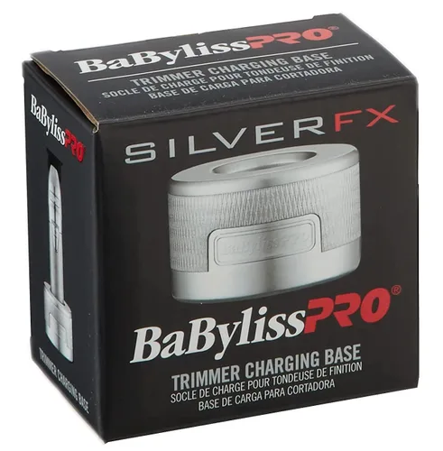 Miniatura 6 de BaBylissPRO Bases de carga para recortadora MetalFX Plateado