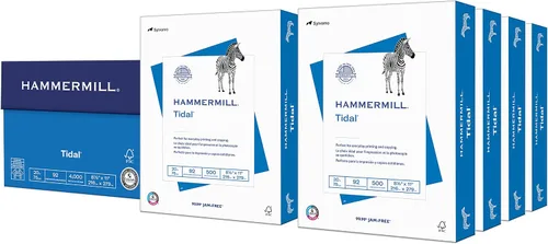 Miniatura 12 de Hammermill Papel para impresora, Tidal 162180C - Papel de copia de 20 libras, 8.5 x 11-3 resma (1,500 hojas) - 92 brillante, fabricado