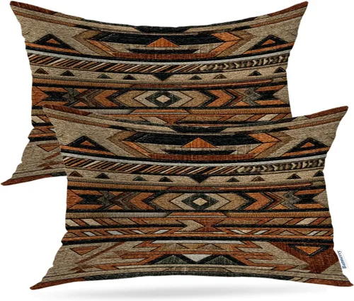 Miniatura 34 de Batmerry Flowers with Stems Throw Pillow Covers, Beautiful Floral Decorative Pillow Covers Digital Printing Blended for Couch Sofa Bed Invisible