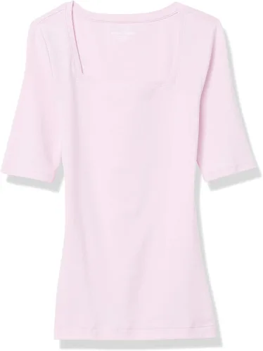 Miniatura 84 de Amazon Essentials - Camiseta de manga corta y cuello cuadrado para mujer