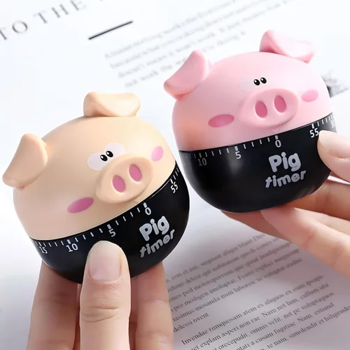 Miniatura 2 de Temporizador de cocina – Bonito temporizador manual de huevos para cocinar y hornear, fácil de usar con diseño elegante, perfecto para chefs