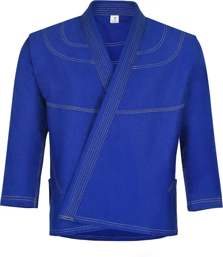 Miniatura 3 de Knockout Fight Gear Jiu Jitsu Gi brasileño para hombres, BJJ Gi Mujeres Grappling gi ULTRA Light, Kimonos pre-HRUNK