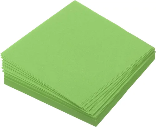 Miniatura 147 de MECCANIXITY 100 hojas de papel de origami de doble cara de 8 x 8 pulgadas (7.9 x 7.9 in), hoja cuadrada para proyectos de manualidades, Pasto verde