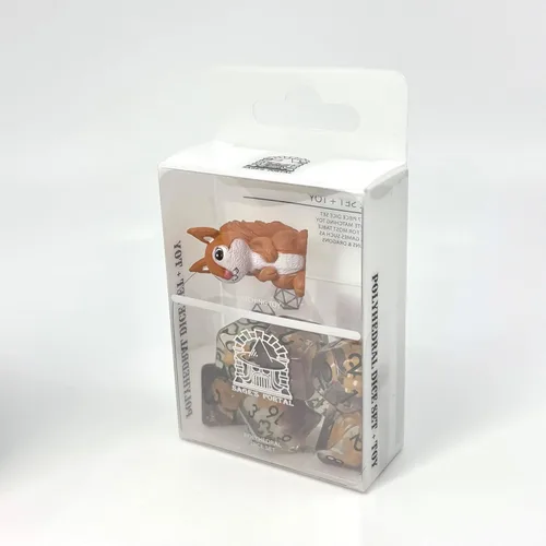 Miniatura 4 de Sage's Portal - Juego de dados de Animales Familiares de Resina para D&D, Juego de dados poliédricos para Dungeons and Dragons RPG, Pathfinder