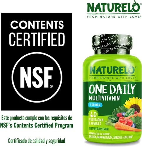Miniatura 5 de NATURELO - Multivitamínico diario para los hombres