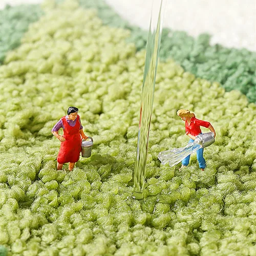 Miniatura 6 de Tapetes de baño bohemios antideslizantes geométricos, alfombras de baño esponjosas, suaves y absorbentes para baño, ducha, lavabo, hogar, entrada, L