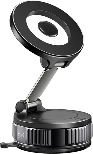 Soporte magnético para teléfono para coche, soporte de vacío ajustable de 360° para Magsafe, soporte de succión de más de 80LBS para