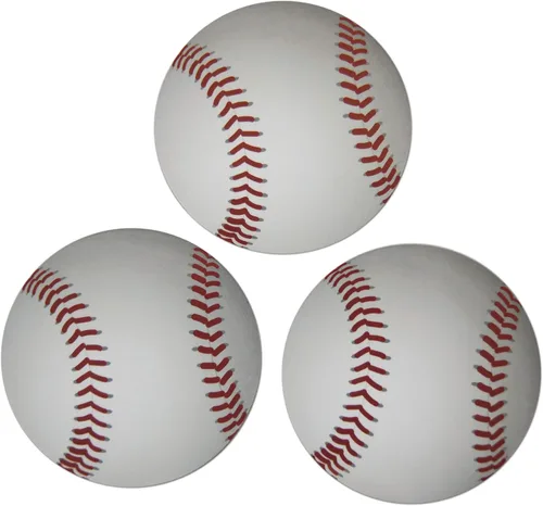Miniatura 3 de Novel Merk Círculo de béisbol para profesores, juego de imanes pequeños para nevera, diseño en miniatura (12 piezas)