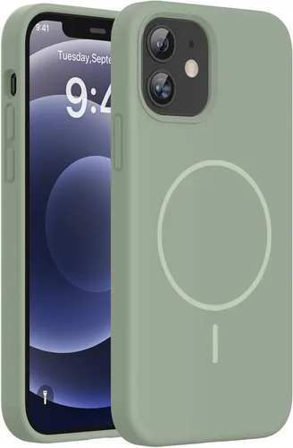Miniatura 114 de Miracase Funda diseñada para iPhone 13, con protector de pantalla de vidrio templado, forro de microfibra suave antiarañazos, funda de goma