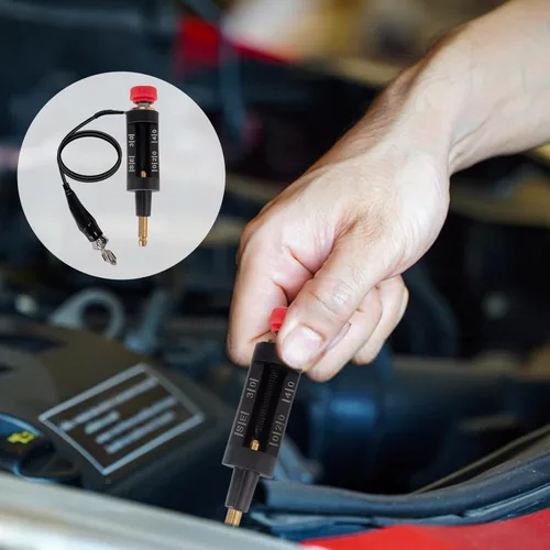 Miniatura 7 de Pruebador de Bujías, Sistema de Probador de Bobina de Encendido Ajustable, Probador de Paquete de Bobina, Herramienta de Probadores de Bujías