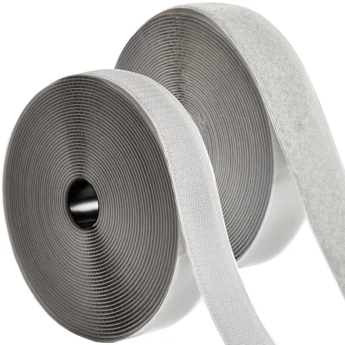 Miniatura 15 de Tiras adhesivas para tela (6 pies x 3/4 pulgadas), se pegan sin coser ni planchar, para ropa y cortinas, cinta de dobladillo de doble cara