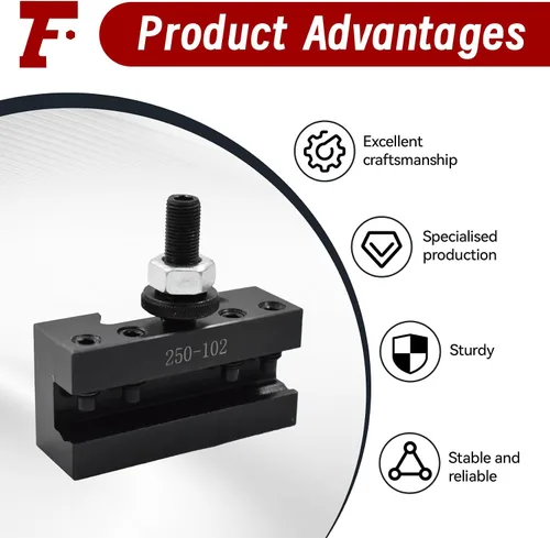 Miniatura 5 de findmall 5 piezas AXA 250-102 Portaherramientas AXA 102 Soporte de cambio rápido para poste de herramienta de cambio rápido apto para columpio de 12