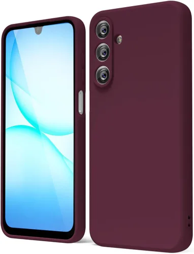 Miniatura 74 de oakxco Funda para teléfono Samsung Galaxy A12 con agarre de silicona líquida, linda delgada fina suave cubierta de gel de goma TPU lisa para mujeres