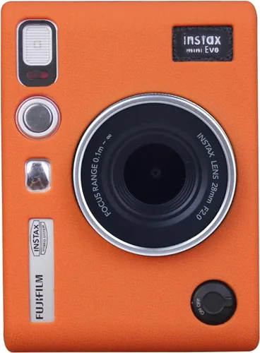 Miniatura 7 de Rieibi Mini EVO Case - Funda protectora de silicona para cámara instantánea Fuji Mini EVO - Funda ligera de goma suave para Fujifilm evo - Negro