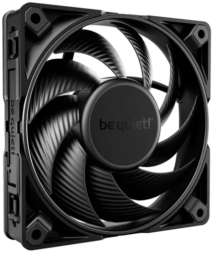 be quiet! Silent Wings Pro 4 120mm PWM 3000 RPM Ventilador de enfriamiento premium de bajo ruido | 4-Pino | BL098 Negro