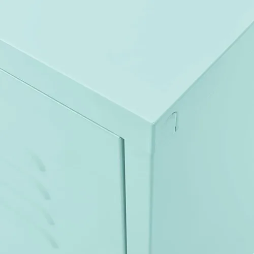 Miniatura 8 de Soporte de TV de metal de acero con almacenamiento, gabinete de TV de metal clásico, mesa consola de entretenimiento con estantes de almacenamiento