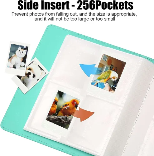 Miniatura 9 de Álbum de fotos de 256 bolsillos para Fujifilm Instax Mini LiPlay 11, 90, 70, 50S, 26, 25, 9, 8S, 8, 7S, cámara instantánea/mini impresora Link