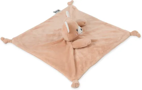 Miniatura 4 de KINREX Manta de seguridad de oso de peluche para bebés, toalla calmante de felpa suave, juguete de edredón unisex para bebé, compañero de sueño