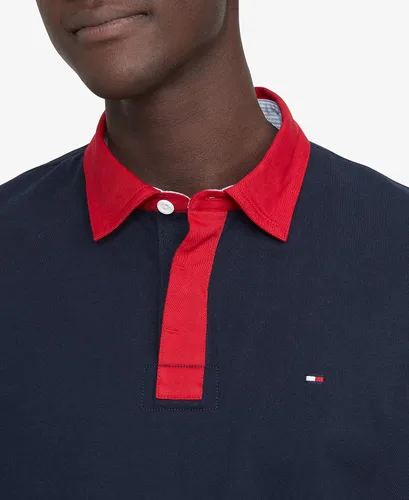 Miniatura 3 de Tommy Hilfiger Polo de rugby de manga corta para hombre