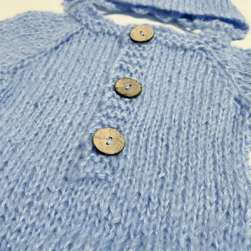 Miniatura 6 de 2 piezas de accesorios de fotografía para recién nacidos, trajes de fotos para niños, sesiones de fotos de bebé, disfraz de niña con sombrero de oso