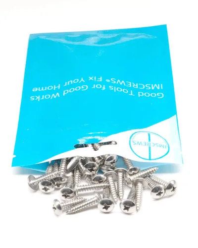 Miniatura 7 de IMScrews 200 tornillos para madera con cabeza Phillips inoxidable 304 de truss #8 x 3/4 "(20mm)