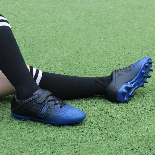 Miniatura 2 de Brooman - Tacos de fútbol para niños y niñas, zapatos deportivos con tacos para usar al aire libre