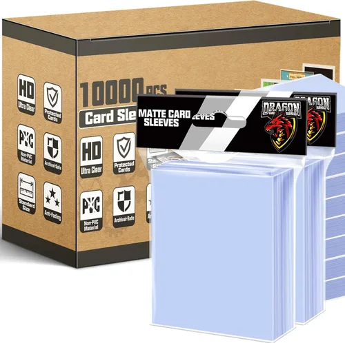 Miniatura 13 de 1000 Fundas para Tarjetas Top Loaders para Tarjetas Coleccionables, Fundas Suaves Penny para Tarjetas de Béisbol, Fundas Protectoras para Tarjetas