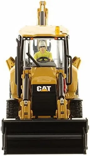 Miniatura 2 de Diecast Masters Caterpillar 420F2 IT Retroexcavadora, amarillo 85233 - Escala 1/50 modelo fundido a troquel coche de juguete