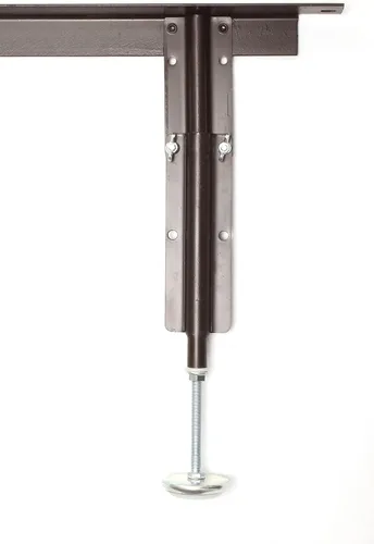 Miniatura 2 de Sistema de soporte central universal de alto perfil resistente para camas de madera con capacidad para 1400 libras, tamaño Queen con agarres de goma