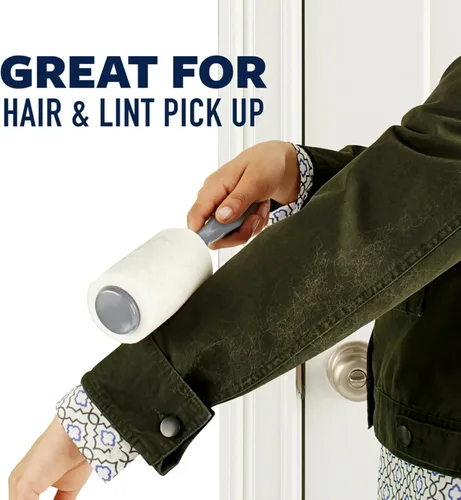 Miniatura 4 de Scotch-Brite Lint Roller, Works Great On Pet Hair, 2 Rollers, 56 Sheets Per Roller, 112 Sheets Total