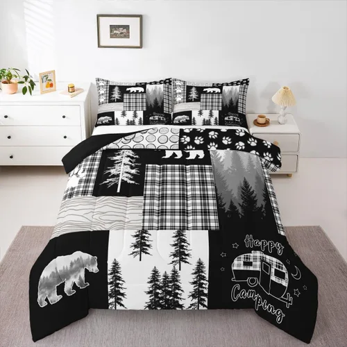 Miniatura 37 de Erosebridal Juego de ropa de cama con diseño de mariposas de dibujos animados, decoración de habitación de niñas, animales salvajes, mariposas rosas