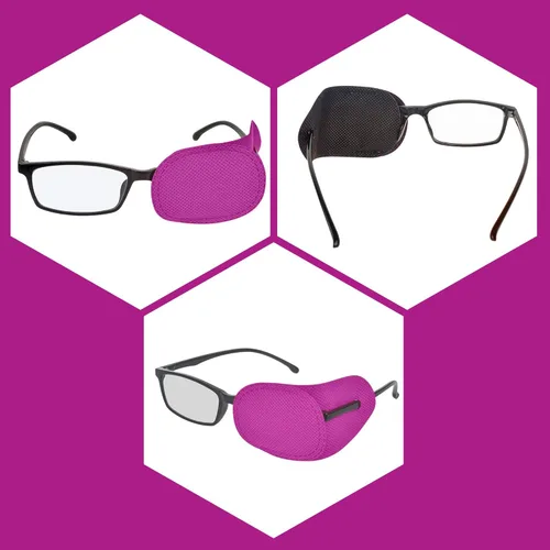 Miniatura 4 de 6 parches para ojos de ambliopía para anteojos, parche para ojos para niños, gran parche para ojos para niños, tratamiento de ojos perezosos