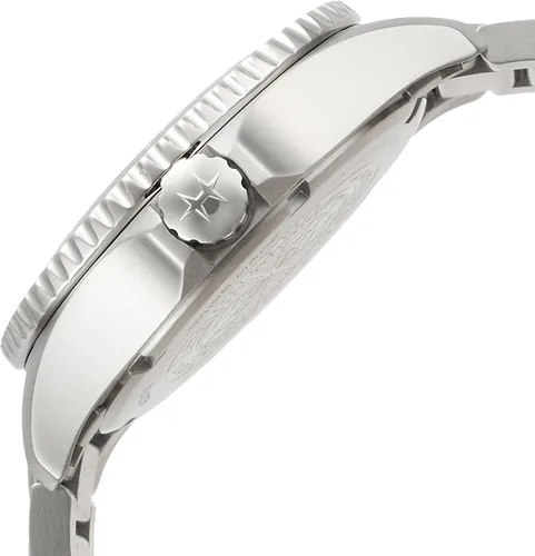 Miniatura 3 de Hamilton Khaki Navy Scuba Automatic Batman Bezel Reloj para hombre H82315131, Blanco, Classic